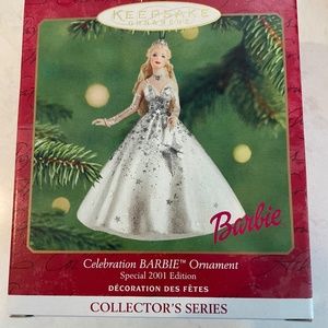 Hallmark Barbie ornament celebration